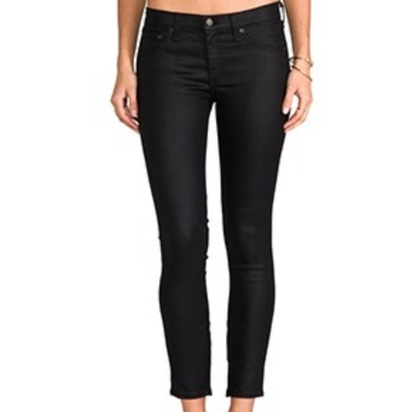 Rag & Bone Zipper Capri Jean in Cotswald 24 - Picture 1 of 13